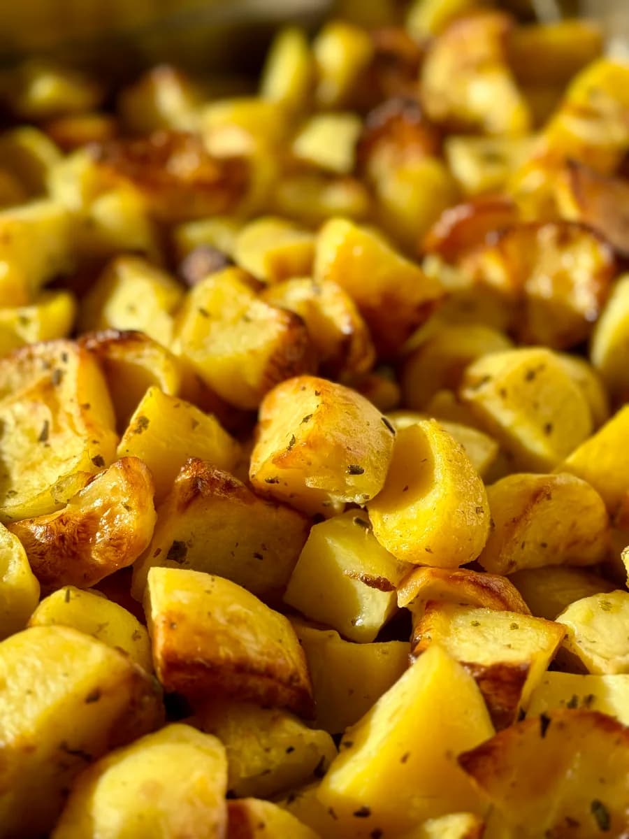 Roast potatoes